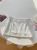 2026 Verano Europeo y Americano Transfronterizo Nuevo Estilo Amazon AliExpress Sexy Chica Caliente Estampado de Lunares Doble Capa Ceñido Mini Falda