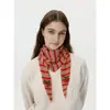 Bufanda Triángulo Rayada de Punto de Lana Mismo Estilo para Mujer, Bufanda Pequeña Estilo Coreano, Chal, Pañuelo para la Cabeza, Calentador de Cuello Transfronterizo, Bufanda para el Cuello