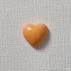 En Corea del Sur mismo corazón de almendra brillante esmerilado diy accesorios de resina aretes horquilla material para funda de teléfono femenino al por mayor