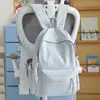 Nova mochila de viagem fofa e fresca com laço, estilo girl soft, estilo japonês, mochila doce para estudantes, estilo ins