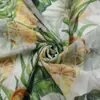 Pañuelo de seda estampado para comercio exterior transfronterizo, pequeño, color naranja digital, 80 unidades, versátil, cálido, para primavera y otoño, chal