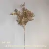 Simulação Flor de Ano Novo Flor Plástica Dourada Balde de Ano Novo Galhos Longos Palmeira Vermelha Hortênsia Palavra Fu Amor Flor de Ano Novo Atacado