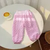 Pantalones de Verano a Prueba de Mosquitos para Niños Niños y Niñas Ropa Exterior Estilo Delgado Niños Pequeños y Medianos Bebé Moda Versátil Pantalones Linterna Modernos Venta al por Mayor