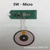 Soporte para Coche Pequeño Cargador Inalámbrico Solución PCBA Cargador Inalámbrico Universal Qi Directo del Fabricante Portátil