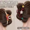 Pinza para el pelo versátil estilo coreano, accesorio para el pelo de color contrastante, nuevo modelo de alta gama 2026, pinza de tiburón de gran volumen para mujer