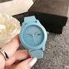 Reloj Corea del Sur 2024 Nuevo Barato Silicona Reloj de Mujer Reloj de Esfera Grande Reloj Europeo Reloj con Logotipo Original