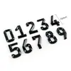 En Stock Placa de Nombre ABS Cromada Emblema de Coche de Plástico 3D Insignia de Coche Venta al por Mayor Precio de Supermercado Placa de Número Personalizado