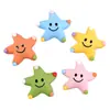Estrella de Mar Cara Sonriente DIY Agujero Expresión Pentagrama Resina Accesorios Hebilla de Zapato Pegamento de Crema DIY Tocado Pasador Paquete de Materiales