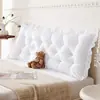 Almofada de cabeceira, travesseiro ins de princesa para quarto, encosto de cama, almofada macia para tatame, sofá de dormitório, protetor de cintura anti-colisão