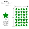 Adesivos de Estrela para Crianças Recompensa Adesivos de Estrela de Cinco Pontas Multicor Alunos do Ensino Fundamental Adesivos de Rosto Sorridente Adesivos de Elogio à Autodisciplina
