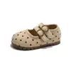 Zapatos de niña estilo Birkenstock con suela blanda, colección primavera/verano 2026, zapatos para niños, zapatos pequeños de piel para bebé niña, zapatos de princesa para niña pequeña