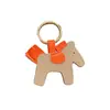 Colgante Magnético Original de Cuero Sencillo de Pony Llavero Lindo para Bolso Accesorio Pequeño Regalo Venta al por Mayor