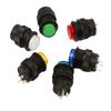 Venta directa R16-503AD 16MM autoblocante con interruptor de botón de luz sin cerradura con interruptor de luz 503