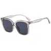 Gafas de moda unisex estilo celebridad de internet estilo coreano, retro simple para vacaciones y viajes