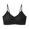 Tira de Gel Suporte Macio Sem Costura Roupa Íntima Fresca Feminina Sutiã Sem Aro Push-Up Seios Grandes para Deixar Pequenos Verão Ultra-Fino Costas Bonitas