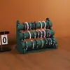 Soporte de Exhibición de Pulseras Desmontable de Tres Niveles, Estante de Almacenamiento de Pulseras de Cristal, Exhibidor y Soporte para Ver Pulseras en Mostrador de Centro Comercial