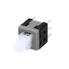 Interruptor de Montaje en Superficie Auto-Bloqueante Sin Bloqueo Botón de Enchufe Directo Componente Electrónico de Botón Pequeño para Juguete Electrodoméstico Fuente de Alimentación de Electrodoméstico