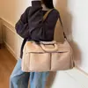 Bolsa de Viagem Curta com Separação Úmido/Seco Grande Capacidade Unissex Casual para Fitness Multiuso Bolsa para Hospital de Grávida Mala de Viagem