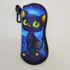 Bolsa Popular de Material de Buceo de Alta Venta, Bolso de Gafas con Estampado de Moda, Caja Portátil con Gancho para Gafas de Sol de Viaje
