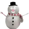 Transfronterizo Nuevo Más Vendido Hablante Animado Parpadeante Muñeco de Nieve Cambiando Expresión Cantando Muñeco de Nieve Navidad Creativo