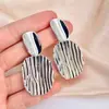 Pendientes Populares Coreanos de Nicho con Aguja de Plata 925 para Mujer, Pendientes Personalizados de Brillo Ins con Forma de Papas Fritas para Mujer, Pendientes al por Mayor
