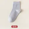 Meias 100% algodão de algodão de Xinjiang para mulheres, comprimento médio da panturrilha, adequadas para primavera, outono e inverno, resistentes a odores, absorventes de suor, antibacterianas, sem costura, meias casuais, meias pós-parto