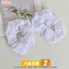 Tela de Algodón Blanca Tie-Dye Cuadrado de Jardín de Infancia Toalla Pañuelo Goma para el Cabello Camiseta Kit de Materiales Hecho a Mano DIY Juego de Herramientas