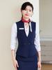 Cliente de Taiwan guia de compras macacão colete profissional camisa terno feminino verão alta qualidade beleza médica guia médico oral vestuário de trabalho