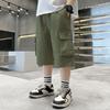 Suministro Exclusivo Transfronterizo de Shorts y Pantalones de Longitud Media para Niños, Nuevos Pantalones de Algodón para Niños Verano 2026, Pantalones Cargo, Pantalones Anti-Mosquitos para Niños