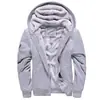 Sudadera con capucha Transfronteriza Aliexpress para Hombre de Forro Polar Estilo Coreano Juvenil para Hombre Engrosada Cálida de Color Sólido Casual Versátil