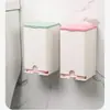 Caixa de Armazenamento de Absorventes Montada na Parede Caixa de Banheiro Caixa de Armazenamento de Absorventes de Luxo Leve Caixa Multifuncional para Cotonetes Caixa de Lenços