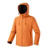 Chaqueta softshell suave para exteriores de invierno, estilo para pareja, a prueba de viento, adecuada para correr, senderismo, ciclismo y otros deportes, con forro polar para mayor calidez