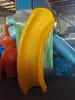 Tobogán Individual Doble Espiral S Accesorios Exteriores para Niños Barril Redondo Encajable Tobogán de Plástico Tobogán