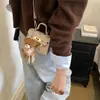 Bolso Infantil Nuevo Tono Retro Meillard Moda Lunares Aspecto de Alta Gama Cierre Bolso Kelly Bolso Cruzado para Padres e Hijos Labial