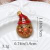 Navidad Transparente Brillo Resina Accesorios Venta al por Mayor DIY Horquilla Accesorios para Carcasa de Teléfono Móvil Popular Transfronterizo Hebilla para Zapatos DIY