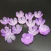 Gelatina degradado flor de peonía con cuentas material para accesorios diy al por mayor cuentas sueltas accesorios para pulseras material de flor de fénix hecho a mano