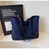 Bolsa Tote de Ombro Feminina Casual Tendência Inverno 2026 Nova Grande Capacidade Personalidade Popular Estilo Coreano Transfronteiriça