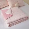 Colcha de Verão 2026 com Design Estampado, Colcha Fresca de Verão para Dormitórios de Estudantes, Quarto de Casa, Quarto com Ar Condicionado, Colcha Fina