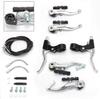 Freno de disco en V para bicicleta de montaña, juego de frenos, pinza de freno V universal para bicicleta plegable, juego de maneta de freno, freno de mano para bicicleta