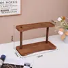 Estante de Exhibición de Almacenamiento de Madera de Múltiples Niveles Spot Estante Decorativo para Macetas Estante de Almacenamiento Hecho a Mano para Sala de Estar Estante de Madera para Joyería