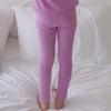Leggings de Color Caramelo para Niñas Primavera 2026 Pantalones Largos Básicos Versátiles de Corte Ajustado para Niñas, Pantalones de Capa Interior de Alta Calidad