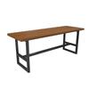 Sofá para Cabina de Restaurante Taburete de Barra Cafetería Mesa y Silla de Madera Maciza Tienda de Té con Leche Estilo Minimalista Moderno Todo Madera Maciza