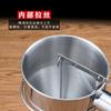Ferramenta para bolinhos de polvo funil cônico com prateleira funil de óleo vertical de aço inoxidável funil para pasta