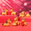 Micro Paisaje Creativo Año Nuevo Atrae Dinero Lindas Figuras Decoraciones DIY con Colgantes Adornos de Escritorio para Coche