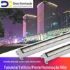 Led faixa de luz de lavagem de parede ao ar livre luz de corrida de cavalos luz de corrida de hotel iluminação de parede exterior contorno contorno amarelo quente outdoor impermeável
