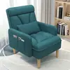 Sofá individual de gran venta Reclinable y cómodo para sentarse Sala de estar Dormitorio Balcón Oficina Sofá para persona perezosa Siesta Silla para computadora