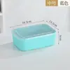 Caixa de plástico para conservação de alimentos geladeira frutas congeladas subembalagem caixa de armazenamento resistente ao calor de micro-ondas grau alimentício caixa de sabor caixa de almoço com tampa