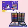 180 Canetas de Aquarela Conjunto de Pintura Infantil Lápis de Cor Específico para Estudantes Giz de Cera Pastéis a Óleo Lápis de Cor Caixa de Presente Presente de Feriado