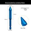 Broca excêntrica de cabeça inclinada broca triangular de cerâmica azulejo de cerâmica vidro tijolo vermelho broca de placa de rocha perfuração perfuração a seco broca super dura