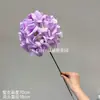 Bola de Nieve Artificial Hortensia Piruleta Hortensia Materiales Florales para Bodas Pared de Flores Flores de Seda Flores Artificiales Hortensia de Tallo Único